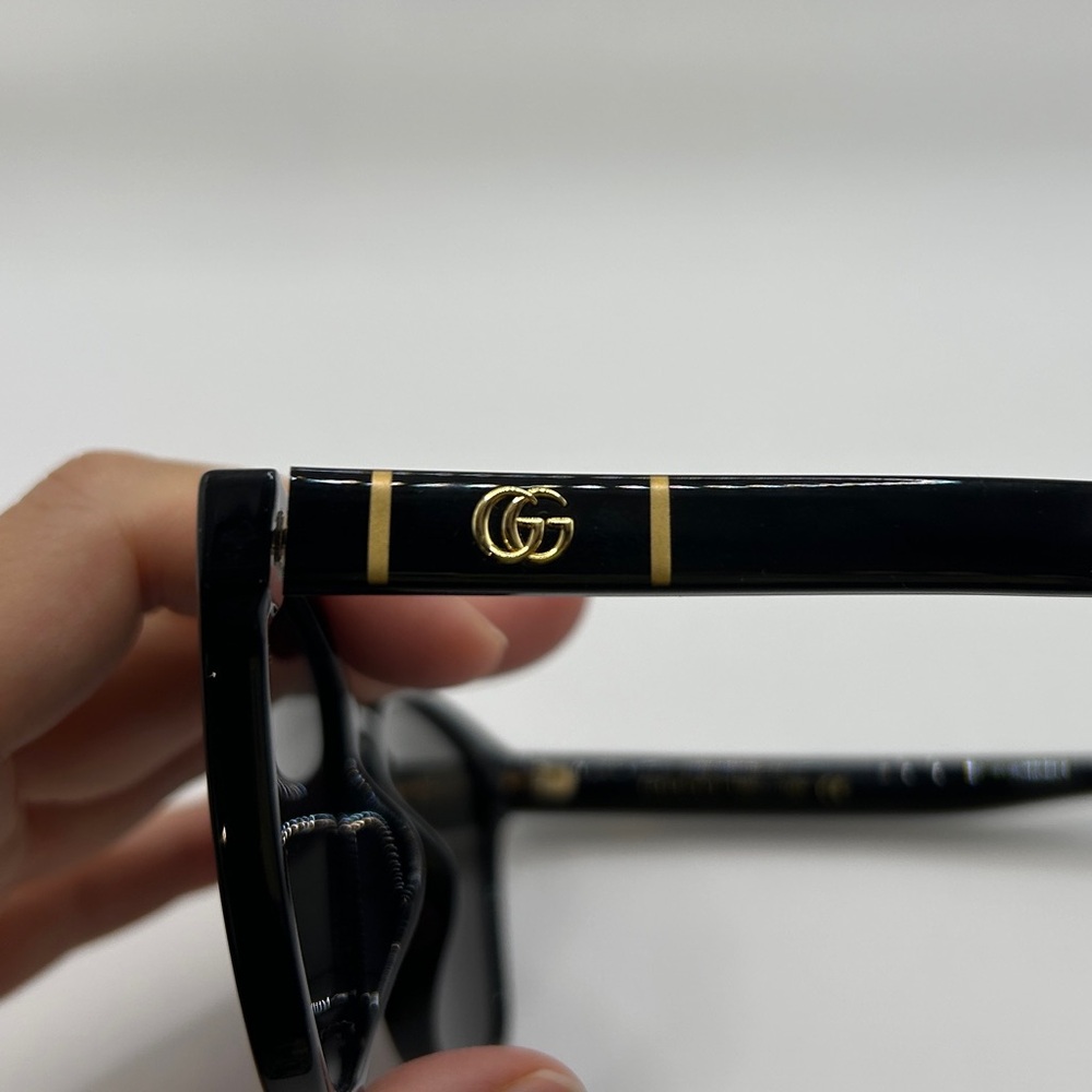 Gucci Marmont Logo Square Sunglasses, 56mm, With pouch and case - Picture 7 of 8